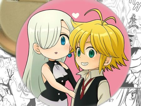 значок аніме Сім смертних гріхів Seven Deadly Sins 001837