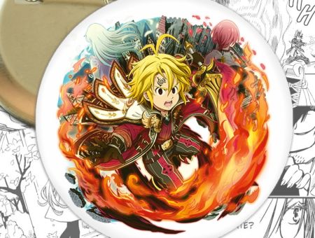 значок аніме Сім смертних гріхів Seven Deadly Sins 001838