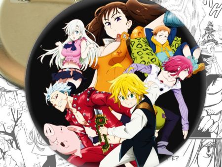 Значок аніме Сім смертних гріхів Seven Deadly Sins 001839