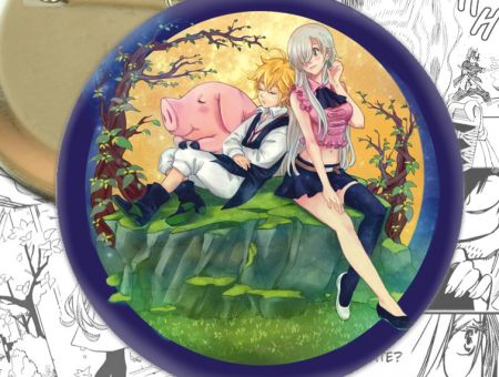 Значок аніме Сім смертних гріхів Seven Deadly Sins 001854