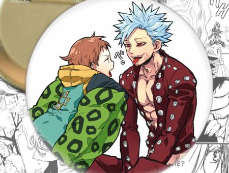 значок аніме Сім смертних гріхів Seven Deadly Sins 001855