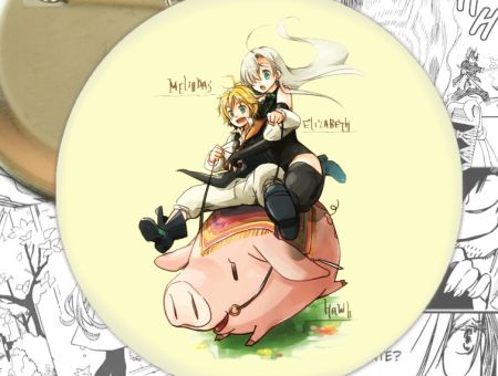 001859 начок аніме Сім смертних гріхів Seven Deadly Sins