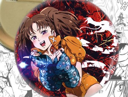 Значок Сім смертних гріхів Діана аніме Seven Deadly Sins 001863