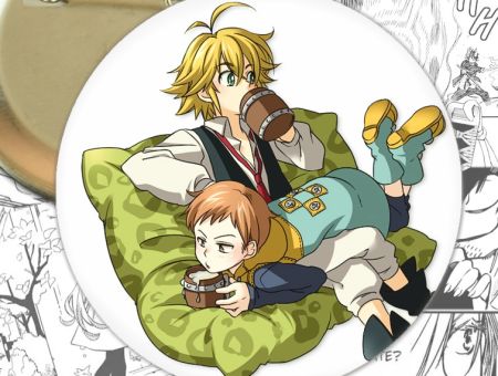 значок аніме Сім смертних гріхів Seven Deadly Sins 001868