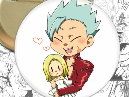 Значок аніме Сім смертних гріхів Seven Deadly Sins 001874