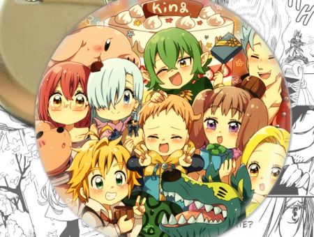 Значок аніме Сім смертних гріхів Seven Deadly Sins 001875