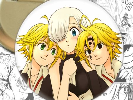 значок аніме Сім смертних гріхів Seven Deadly Sins 001878