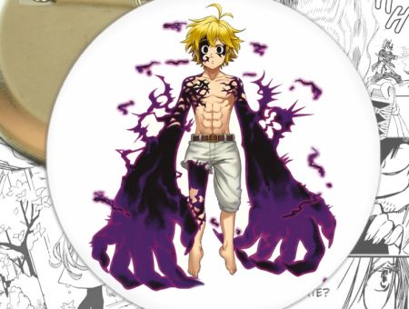 значок аніме Сім смертних гріхів Seven Deadly Sins 001885