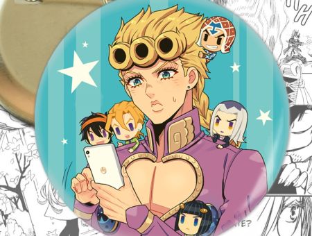 Значок Невероятные приключения ДжоДжо Jojo's Bizarre Adventure 001893