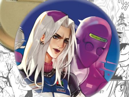 Значок Невероятные приключения ДжоДжо Jojo's Bizarre Adventure 001899