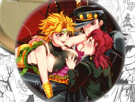 Значок Невероятные приключения ДжоДжо Jojo's Bizarre Adventure 001921