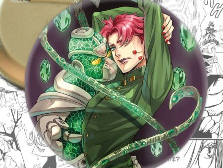 Значок Невероятные приключения ДжоДжо Jojo's Bizarre Adventure 001923