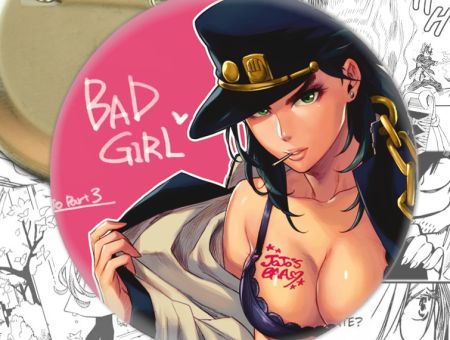 Значок Невероятные приключения ДжоДжо Jojo's Bizarre Adventure 001927