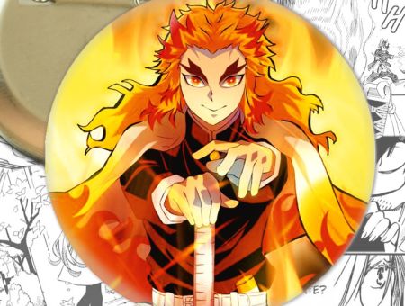 Значок Клинок, що розтинає демонів Demon Slayer 001933 аніме