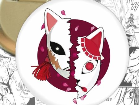 Значок Клинок, що розтинає демонів Demon Slayer 001934 аніме