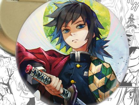 Значок Клинок, що розтинає демонів Demon Slayer 001937 аніме