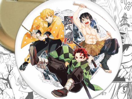 Значок Demon Slayer Клинок, що розтинає демонів 001956