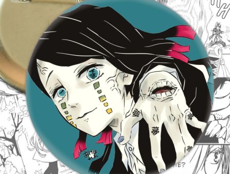 Значок аниме Клинок, рассекающий демонов Энму Demon Slayer 001973