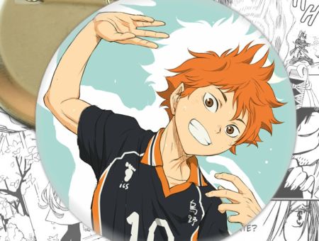 Значок Волейбол!! Haikuyy!! 001986 