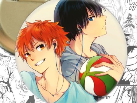 Значок Волейбол!! Haikuyy!! 002002 