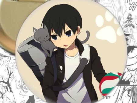 Значок Волейбол!! Haikuyy!! 002005 