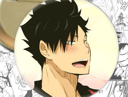 Значок Волейбол!! Haikuyy!! Куроо Тецуро 002009 