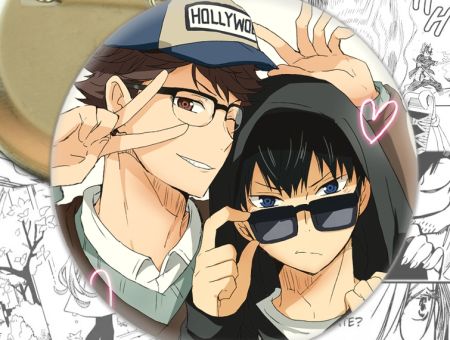 Значок Волейбол!! Haikuyy!! 002010 