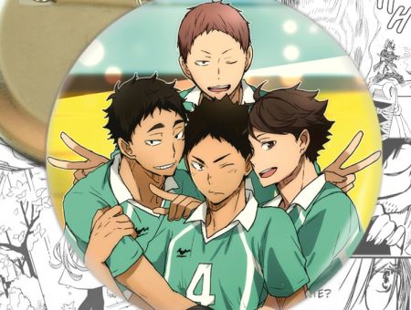 Значок Волейбол!! Haikuyy!! 002012 