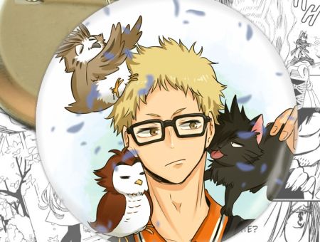 Значок Волейбол!! Haikuyy!! 002015 