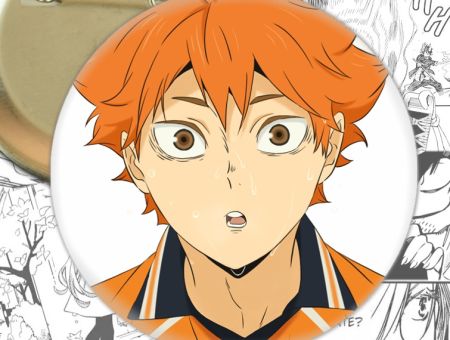 Значок Волейбол!! Haikuyy!! 002016 