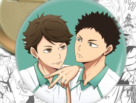 Значок Волейбол!! Haikuyy!! 002017 