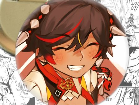 Значок Геншин Імпакт Сінь Янь Genshin Impact 002021