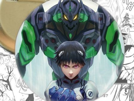 Значок аниме Evangelion Синдзи Икари 002041