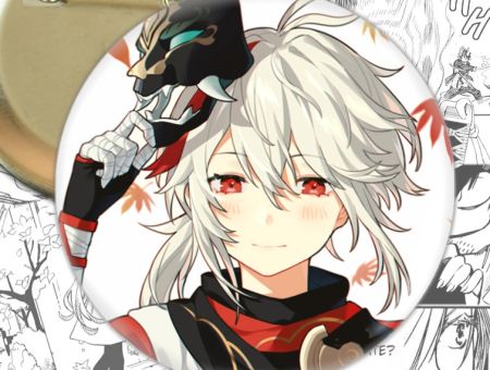 Значок Геншин Імпакт Кадзуха Genshin Impact 002043