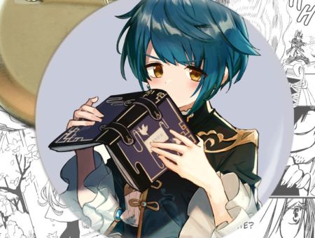 Значок Genshin Impact Сін Цю 002053 