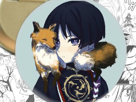 Значок Геншин Імпакт Скарамучча Genshin Impact 002054