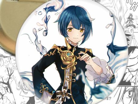 Значок Genshin Impact Сін Цю 002055 