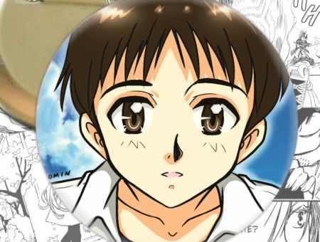 Значок аниме Evangelion Синдзи Икари 002057