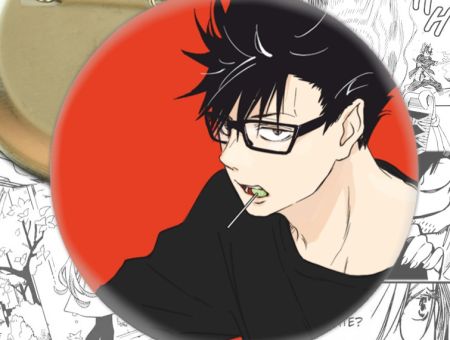 Значок Волейбол!! Haikuyy!! Куроо Тецуро 002067 