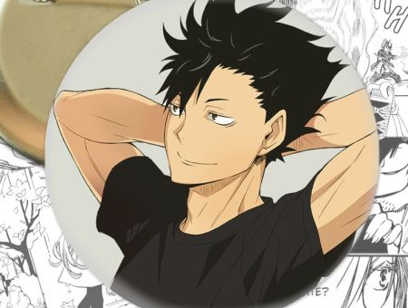 Значок Волейбол!! Haikuyy!! Куроо Тецуро 002068 