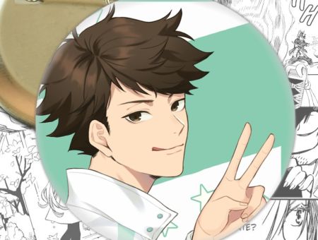 Значок Волейбол!! Haikuyy!! 002070 