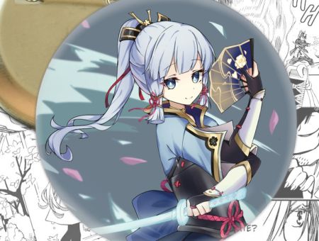 Значок Геншин Імпакт Аяка Genshin Impact 002104