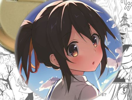 Значок Твоє ім'я Your Name Міцуха Міямідзу 002111