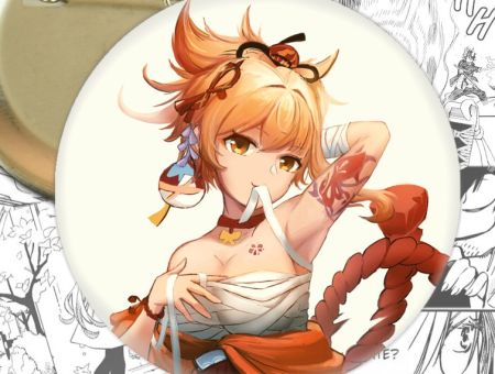 Значок Геншин Імпакт Genshin Impact Йоімія 002136