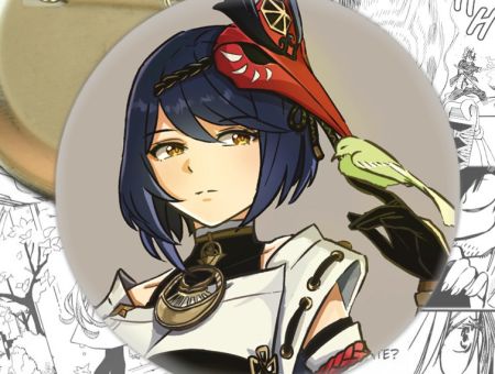 Значок Геншин Імпакт Genshin Impact Сара 002141