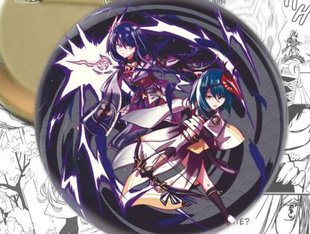 Значок Геншин Імпакт Genshin Impact Сара та Баал 002142