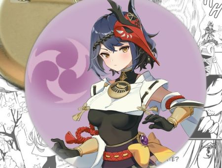 Значок Геншин Імпакт Genshin Impact Сара 002144