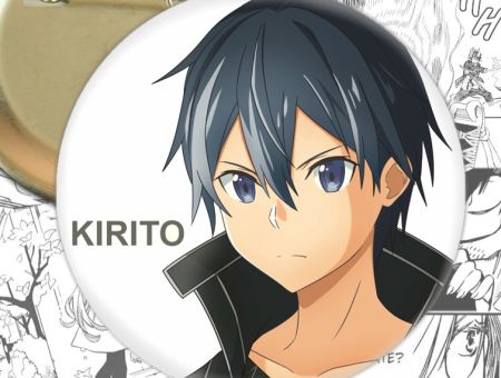 Значок Майстер меча онлайн Sword Art Online Кіріто 002150