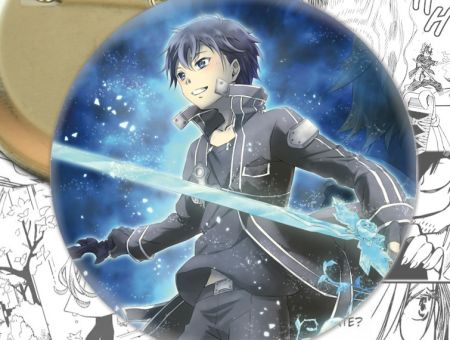 Значок Майстер меча онлайн Sword Art Online Кіріто 002152