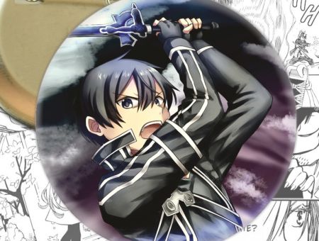 Значок Майстер меча онлайн Sword Art Online Кіріто 002153